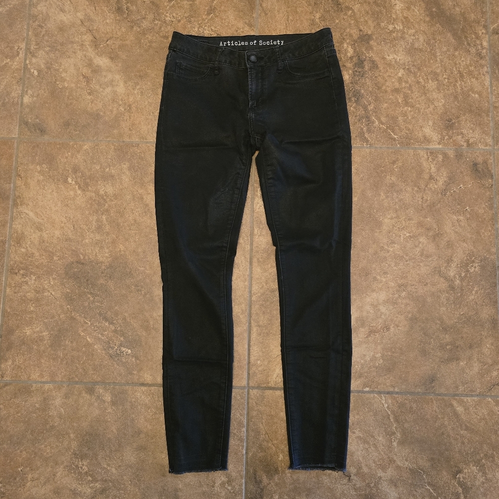 Black Denim | ARTICLES OF SOCIETY | Skinny Jean